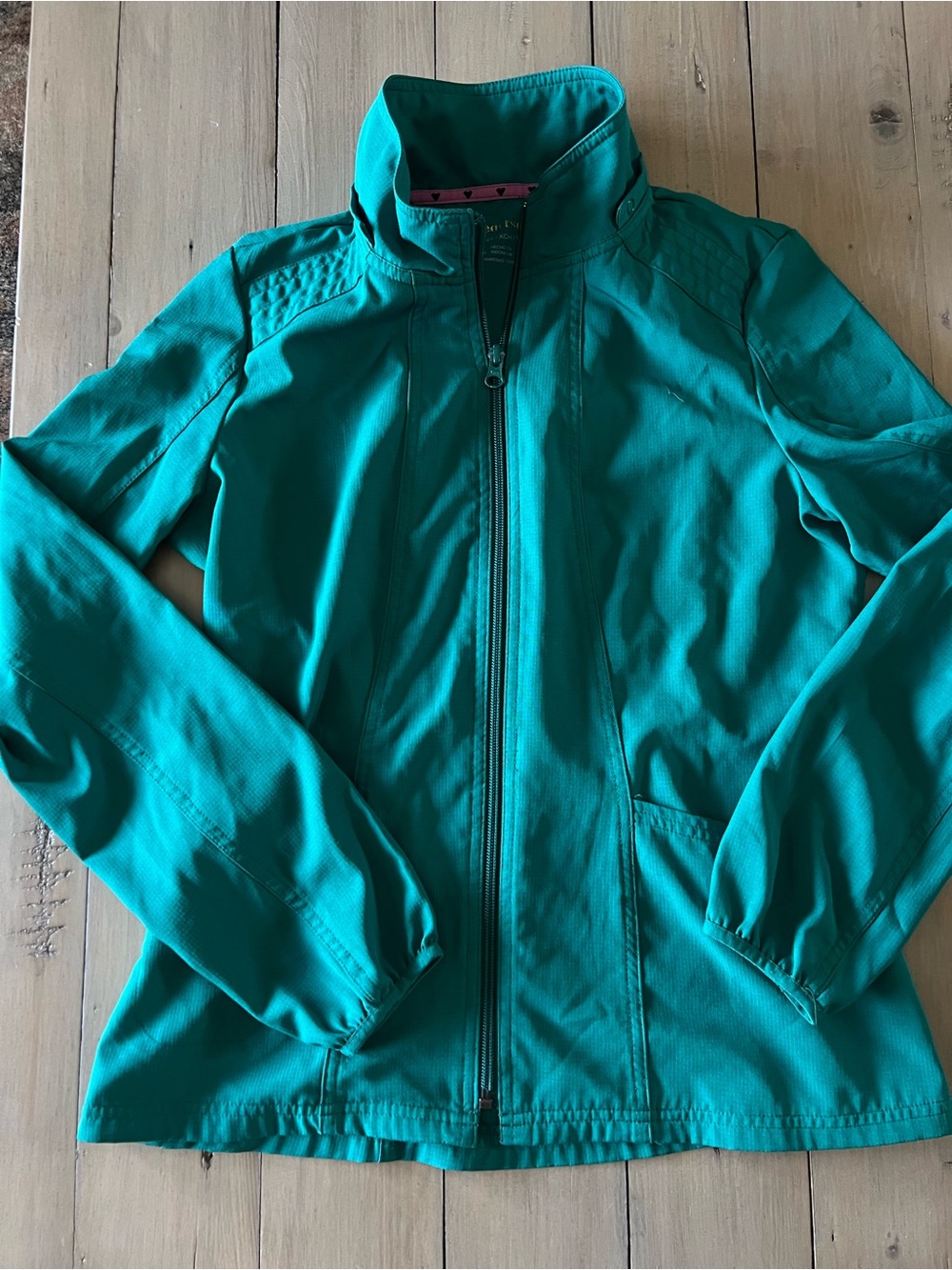 Green Scrub Jacket Size Xs
